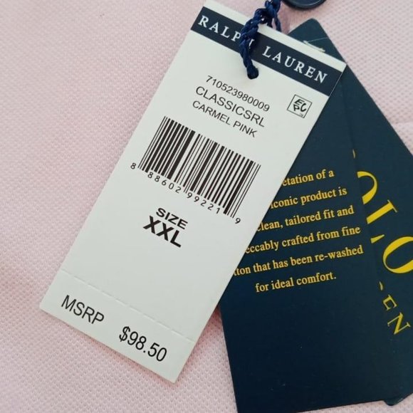 Ralph Lauren Men Multi Pony Pink - Picture 2 of 4